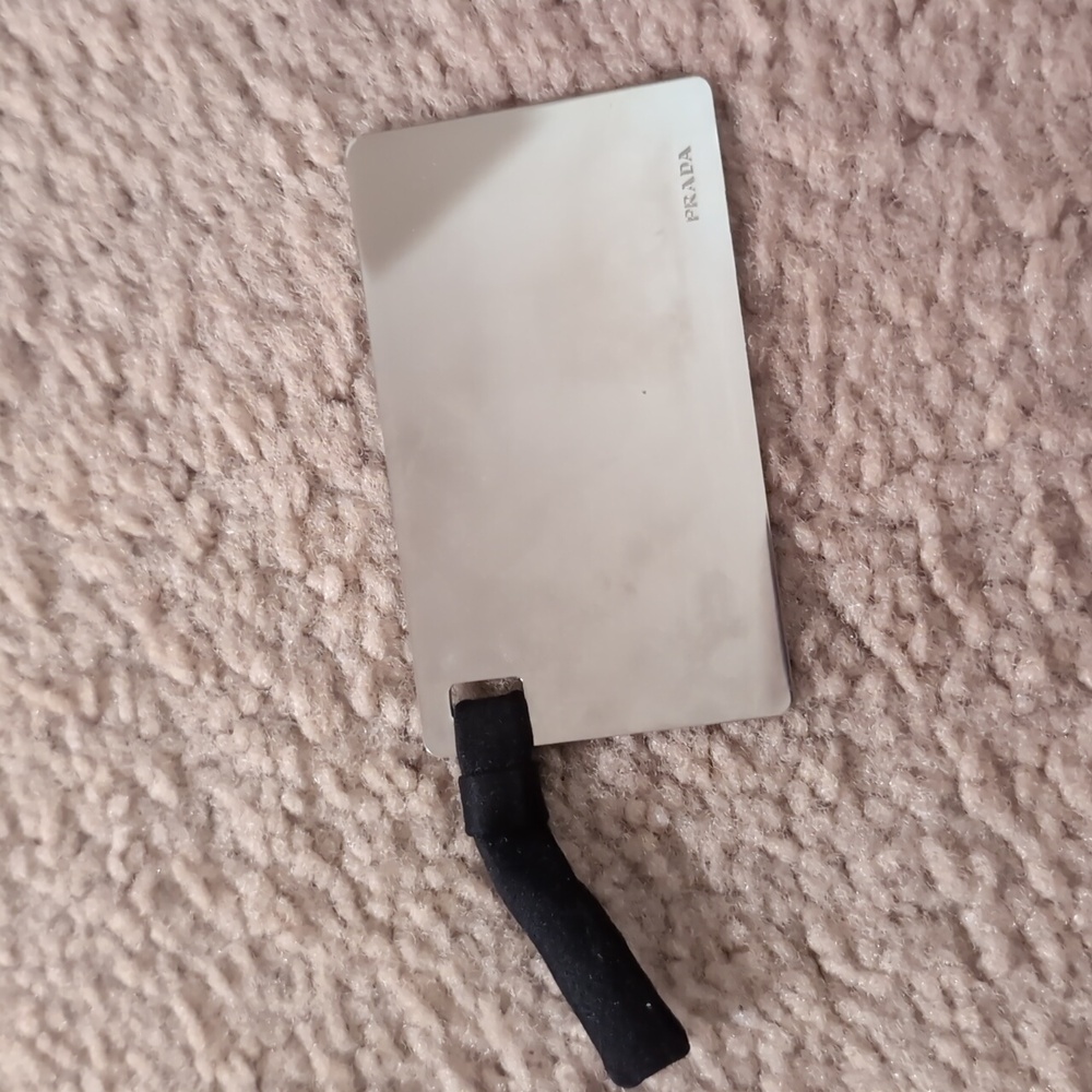Prada Metal Handbag Mirror